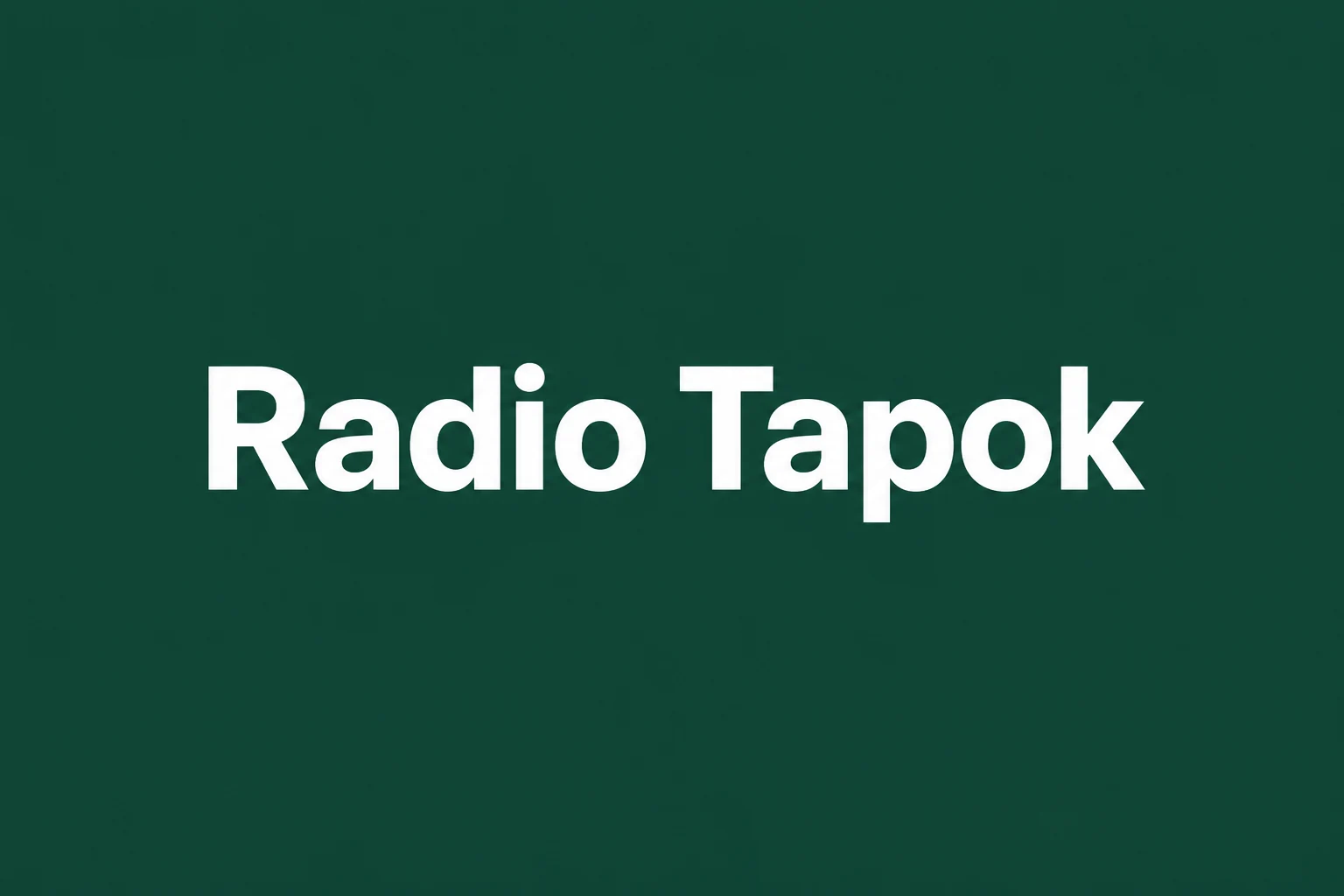 Обложка концерта: Radio Tapok